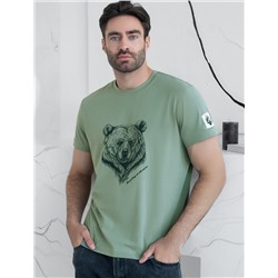 Футболка из премиального хлопка с авторским принтом