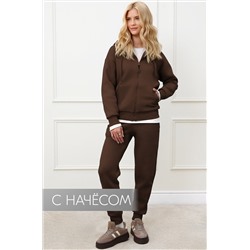 Женский костюм из футера с начесом Happyfox