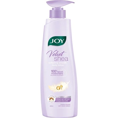 VELVET SHEA softening smooth body lotion, JOY (БАРХАТНЫЙ ШИ смягчающий лосьон для тела, Джой), с дозатором, 400 мл. - СРОК ГОДНОСТИ ДО 30 ИЮНЯ 2025 ГОДА