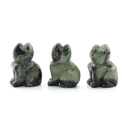 Кошка из яшмы "Камбаба" 23*16*36мм