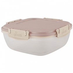 Контейнер для продуктов Sugar&Spice Barberry герметичный 0,35 л квадратный SE223910005 латте
