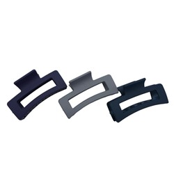 Краб большой 8см Прямоугольник (сер.,фиол.,син.) матовый АКЦИЯ! СКИДКА 10%