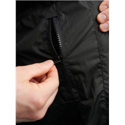 Ветровка на флисе LM-3 черный