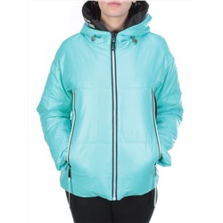 8278 TURQUOISE Куртка демисезонная женская BAOFANI (100 гр. синтепон) размер 54