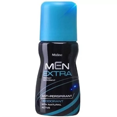 MEN EXTRA Protect Deodorant, Mistine (ЗАЩИТНЫЙ дезодорант роликовый для мужчин), 35 мл.