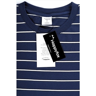 Мужская хлопковая футболка Happyfox