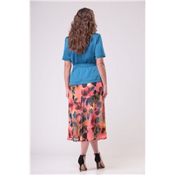 ANASTASIA MAK 727 синий, Юбка,  Жакет