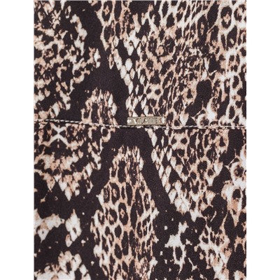 Блузка из вискозы с принтом