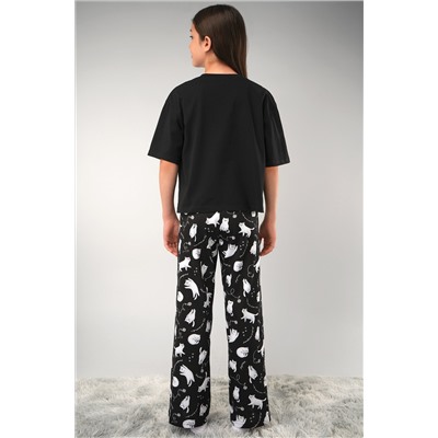 Хлопковая пижама для девочки Happyfox