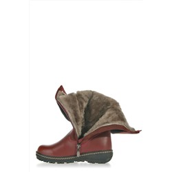 Сапоги школьные утепленные ZEBRA