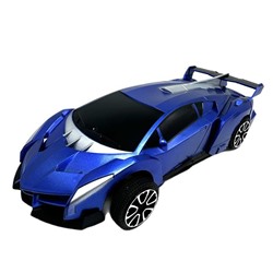 Спортивная машина  (инерцион.) 24*6см / пакет  208-6