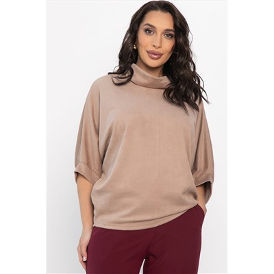 Блуза Барбара НЬЮ (капучино) Б14572-12М