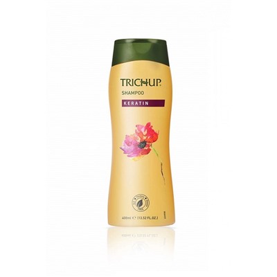 Trichup Shampoo KERATIN Damage Repair, Vasu (Тричуп Шампунь КЕРАТИН, Восстановление поврежденных волос, Васу), 400 мл.
