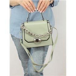 Сумка женская искусственная кожа Ch&K-8015,  1отд,  плечевой ремень,  св. зеленый 254500