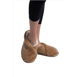 Шлепанцы ГЛУБОКИЕ цвет КЕМЕЛ эва