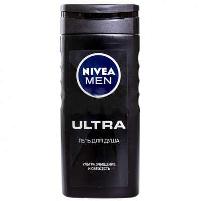 Гель-душ 250мл ДЛЯ МУЖЧИН ULTRA Nivea АКЦИЯ! СКИДКА 15%