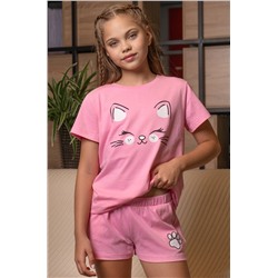 Хлопковая пижама для девочки Happyfox
