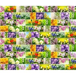 Скатерть "Первоцвет" 150*150см. рогожка хлопок 100%