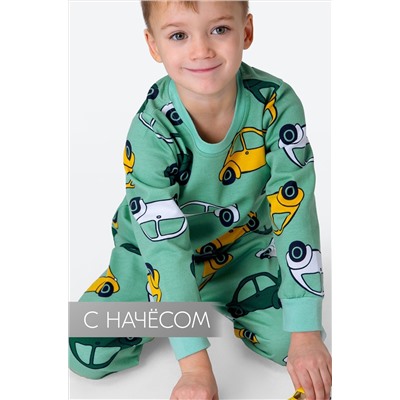 Пижама из футера с начесом для мальчика Happyfox