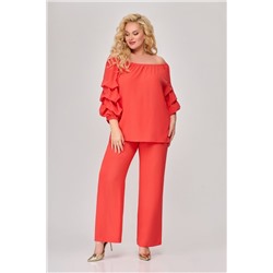 Svetlana-Style 1656 коралл, Брюки,  Блуза