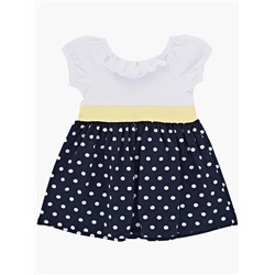 Платье UD 1525 бел/горох