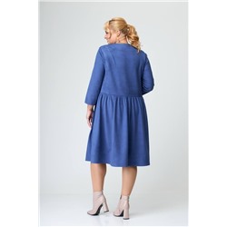 Avenue Fashion 0108 синий, Платье