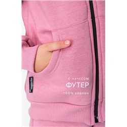 Теплый костюм для девочки из футера с начесом Happyfox