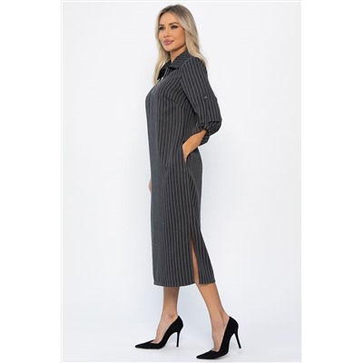 Платье Лоуренс (графит) П14331-18М