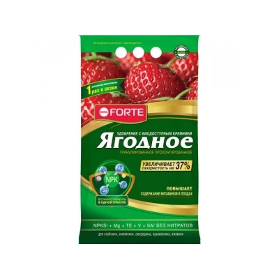 Бона Форте Ягоды гранулиров. с кремнием 2,5кг/10шт
