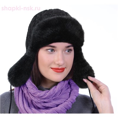 298-З Ушанка женская (56-58)