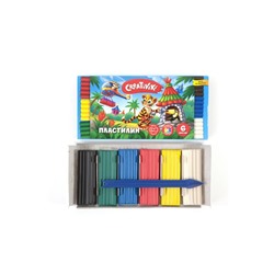 Пластилин  6цв. Creativiki 90г ПЛ06КР