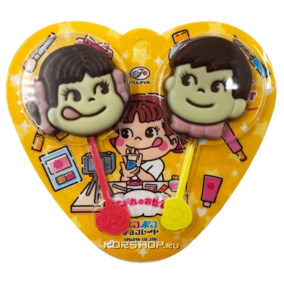 Шоколад на палочке Peko and Poko Fujiya, Япония, 24 г Акция