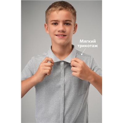 Рубашка-поло с коротким рукавом для мальчика Happyfox