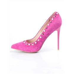 V-623 PINK Туфли женские (натуральная замша) размер 37
