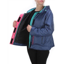 008 BLUE Куртка демисезонная женская (100 гр. синтепон) размер XL(48) - 54 российский