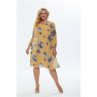 Alani Collection 1741 желтый, Платье
