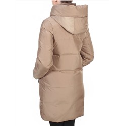 GWD21533P DARK BEIGE Пальто зимнее женское PURELIFE (200 гр .холлофайбер) размеры 46-48-50-52-54