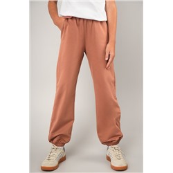 Брюки джоггеры из футера для девочки Happyfox