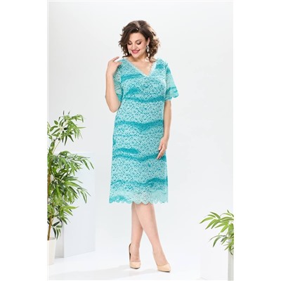 Romanovich Style 1-2493 бирюза, Платье
