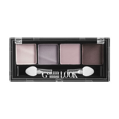 Тени для век LUXVISAGE Glam Look (4-х цветные) 4 г 04 тон