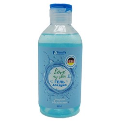Гель д/душа LOVE MY Энергия свежести 300ml VILSEN