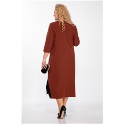 Michel chic 2073 кирпичный, Платье