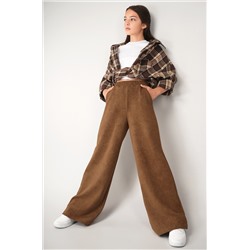 Брюки палаццо из футера для девочки Happyfox