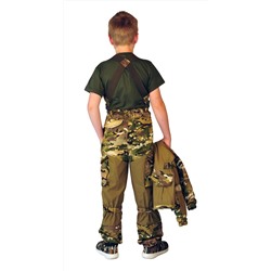 Костюм детский "Горка-5" летний палатка 235 г/м2  хаки 100% хлопок/тк.Грета "Мультикам"