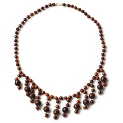 Бусы из дерева шарики 60см SH 500389