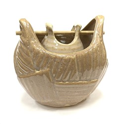 Аромалампа КОРЗИНА (керамика, разные цвета, 9,5 см.), 1 шт.