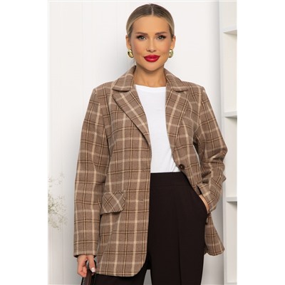 Пальто-пиджак Чендлер (бежевый) Б14157-7М