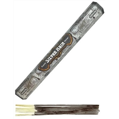 Tulasi SILVER RAIN Esoteric Incense Sticks, Sarathi (Туласи благовония СЕРЕБРЯНЫЙ ДОЖДЬ, Саратхи), уп. 20 палочек.