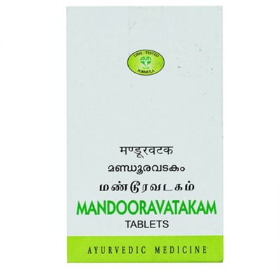 MANDOORAVATAKAM tablets AVN Ayurveda (МАНДУРАВАТАКАМ, АВН Аюрведа), 90 таб.