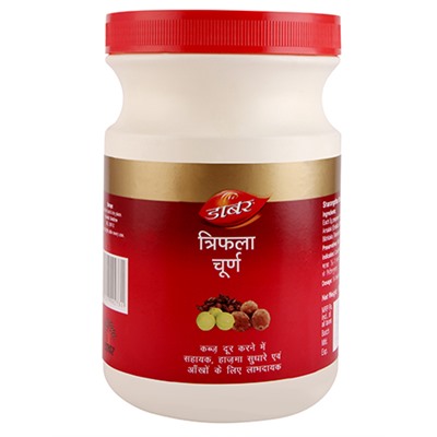 TRIPHALA CHURNA Dabur (ТРИФАЛА ЧУРНА, для очищения, омоложения и восстановления организма, Дабур), 500 г.